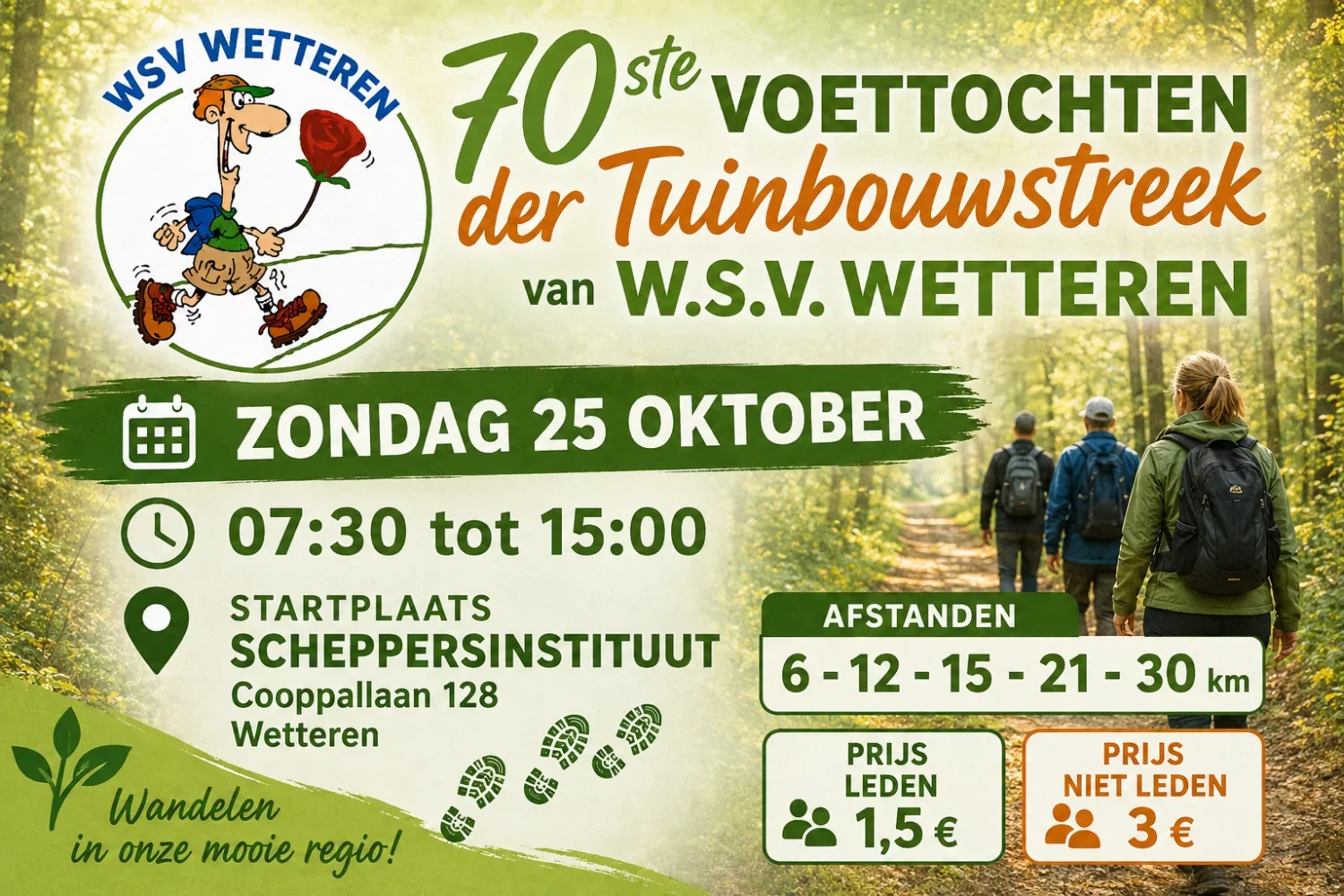 70e Voettochten der Tuinbouwstreek
