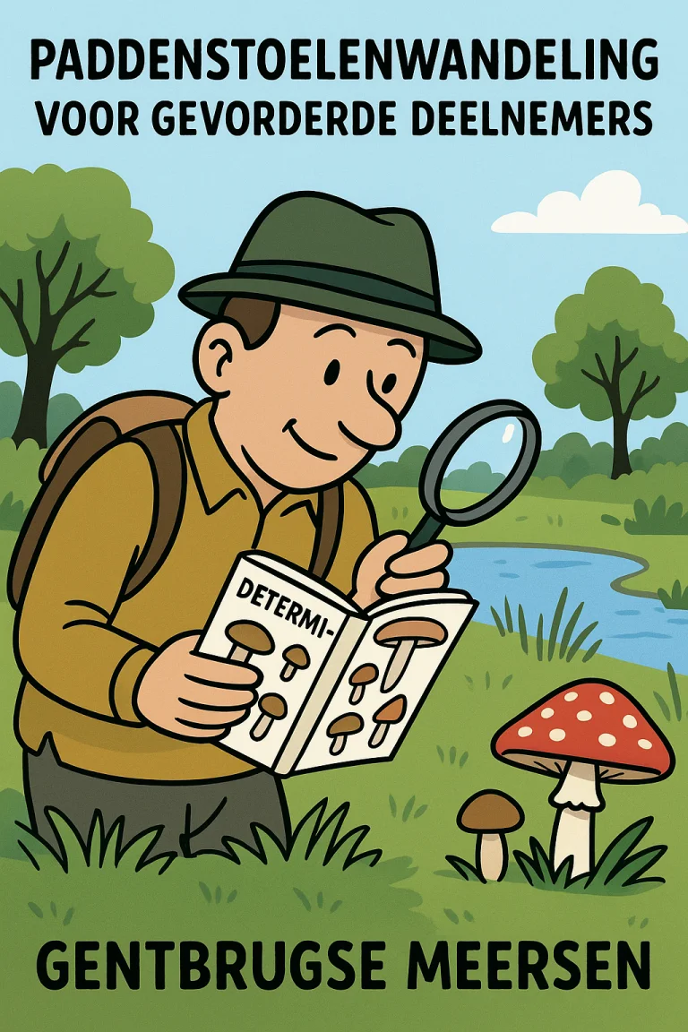 Maandwandeling: 🍄 DETERMINATIE paddenstoelen in de Gentbrugse Meersen voor GEVORDERDEN